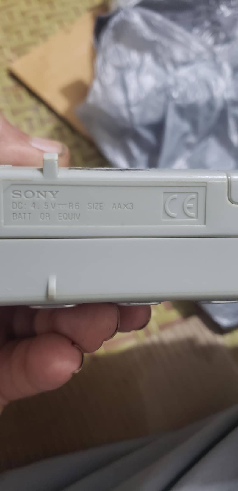 Radio sony 4