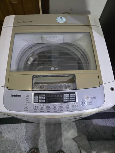 LG Fuzzy Logic 10.0 kg T1007TEFT
