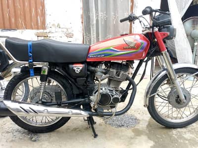 Honda 125 cc bike 2017 model WhatsApp number 03239945092