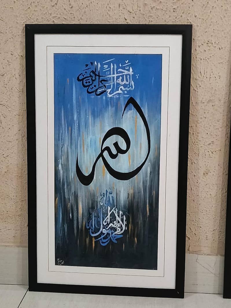 Handmade calligraphy per painting 10000rs 1
