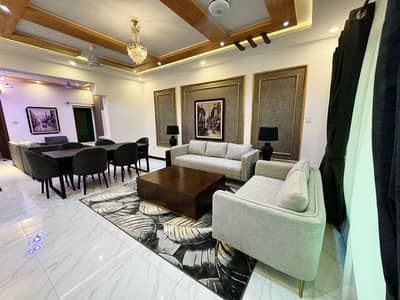 10 Marla furnished ground portion available for rent