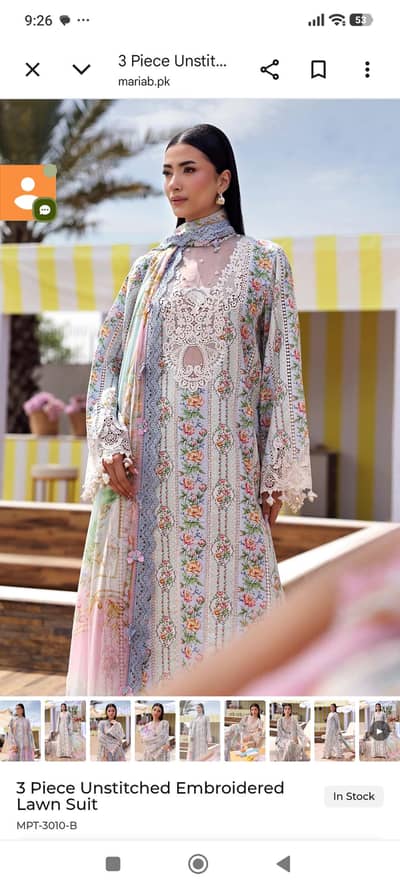 Maria b M prints latest collection