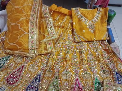mahndi bridal langha