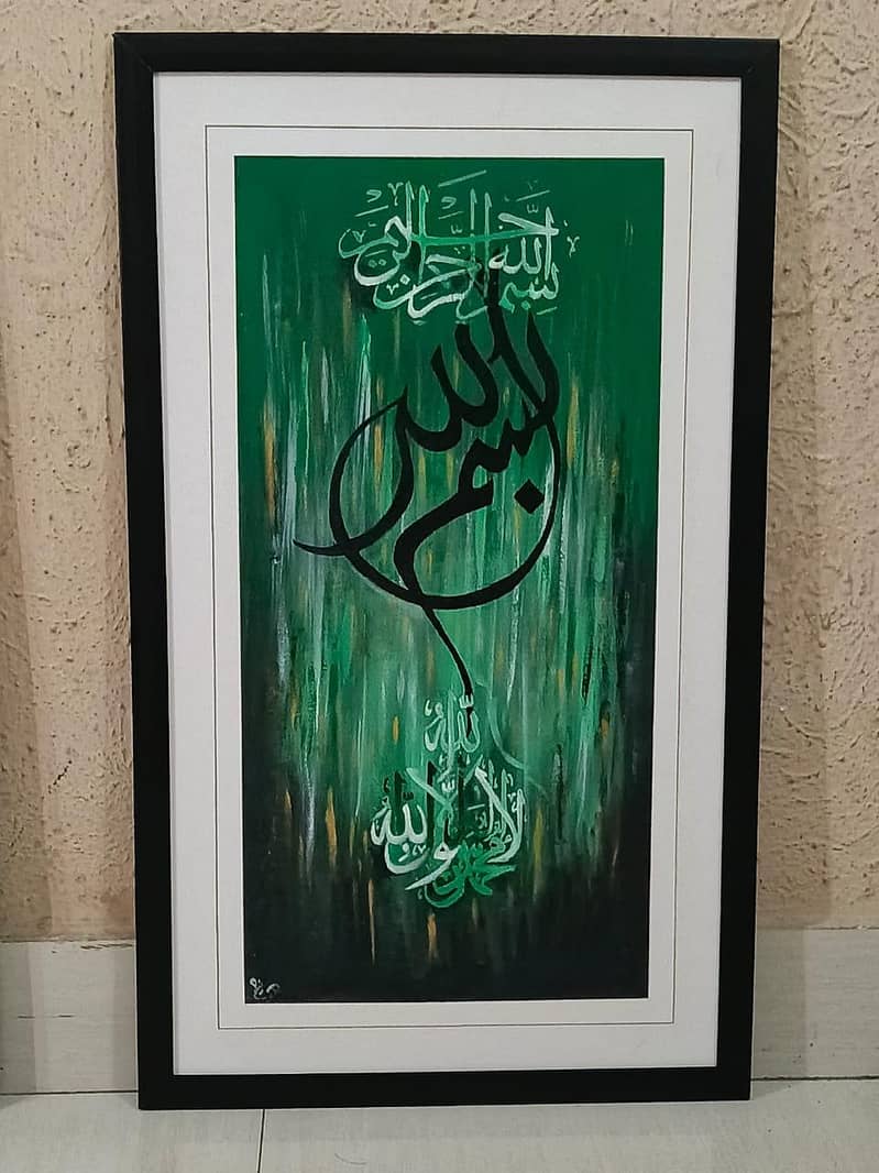 Handmade calligraphy per painting 10000rs 3