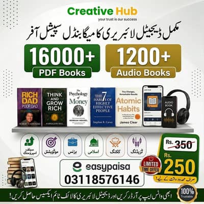 Pdf-Book & Audio Book Library – 16,000+ Books + 1,200+ Audiobooks