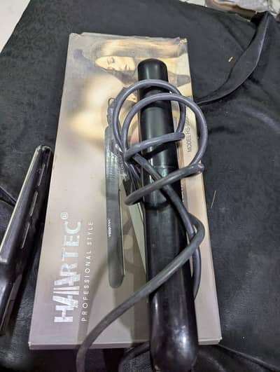 Hair straightener for shine and curly hair