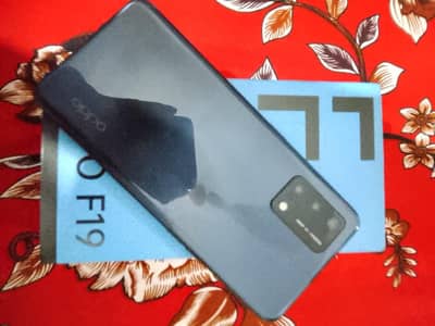 OPPO F19 6GB 128GB with box charger