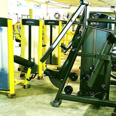 Treadmill, Exercise Bike, Gym Machine, Strength Setup, Weight Lifting