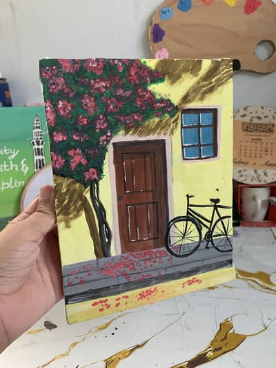 Coustomize your own paintings (7 by 9) inches frame