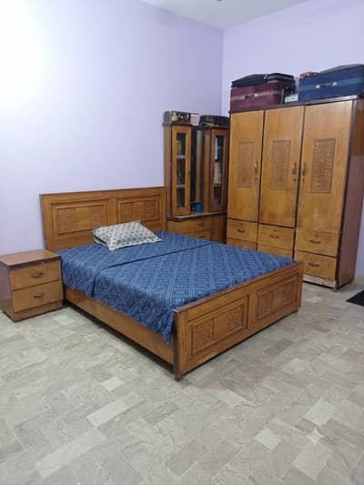 Complete Wooden Bedroom Set
