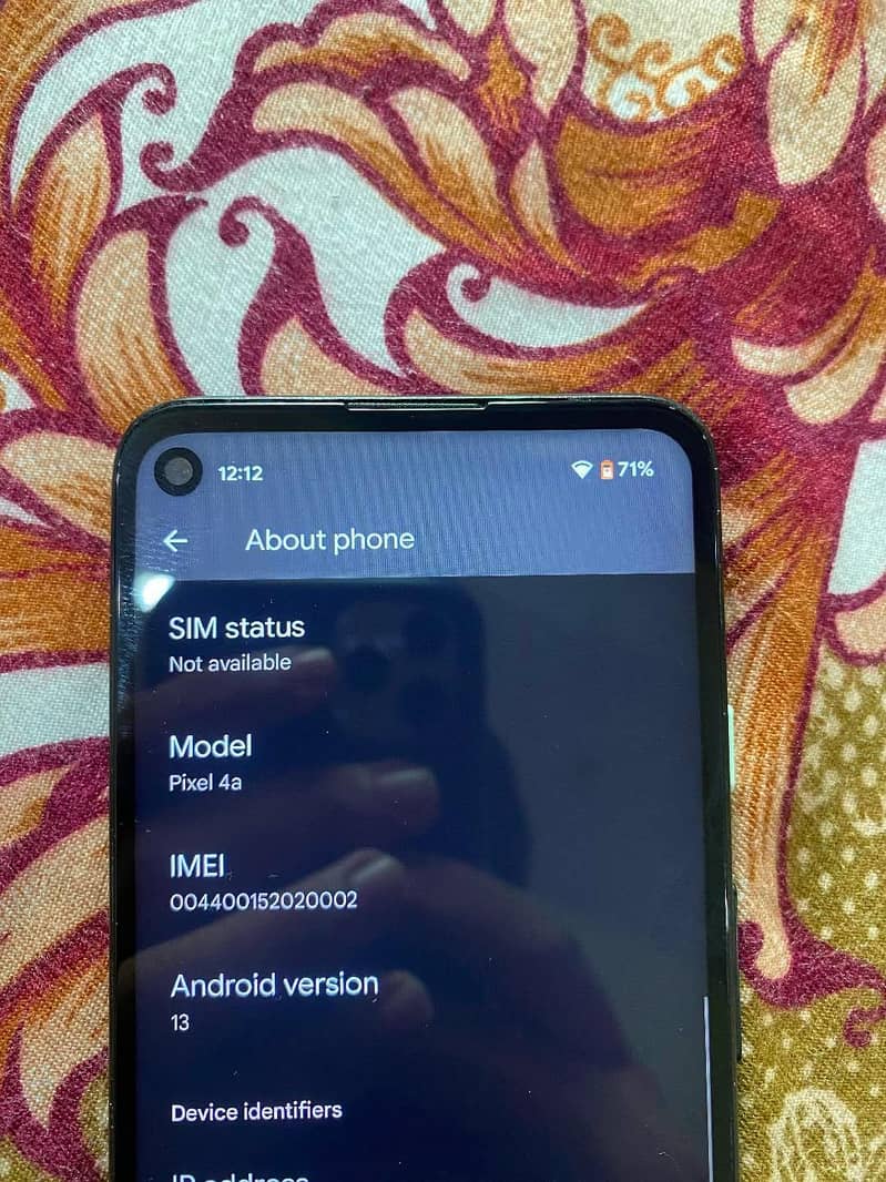 Google Pixel 4a 8