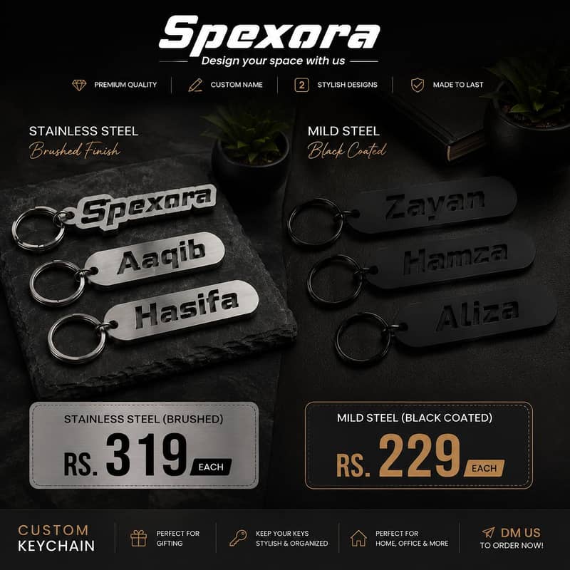 Customized Name Keychain 0