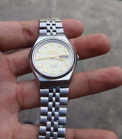 original orient fully automatic watch
