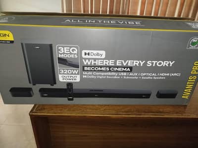 TV hometheater login L-280 Avantis pro