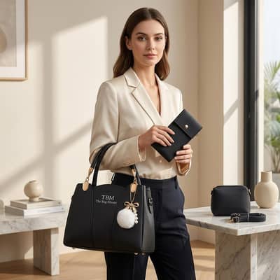 TBM 3-Piece Handbag Set for Women