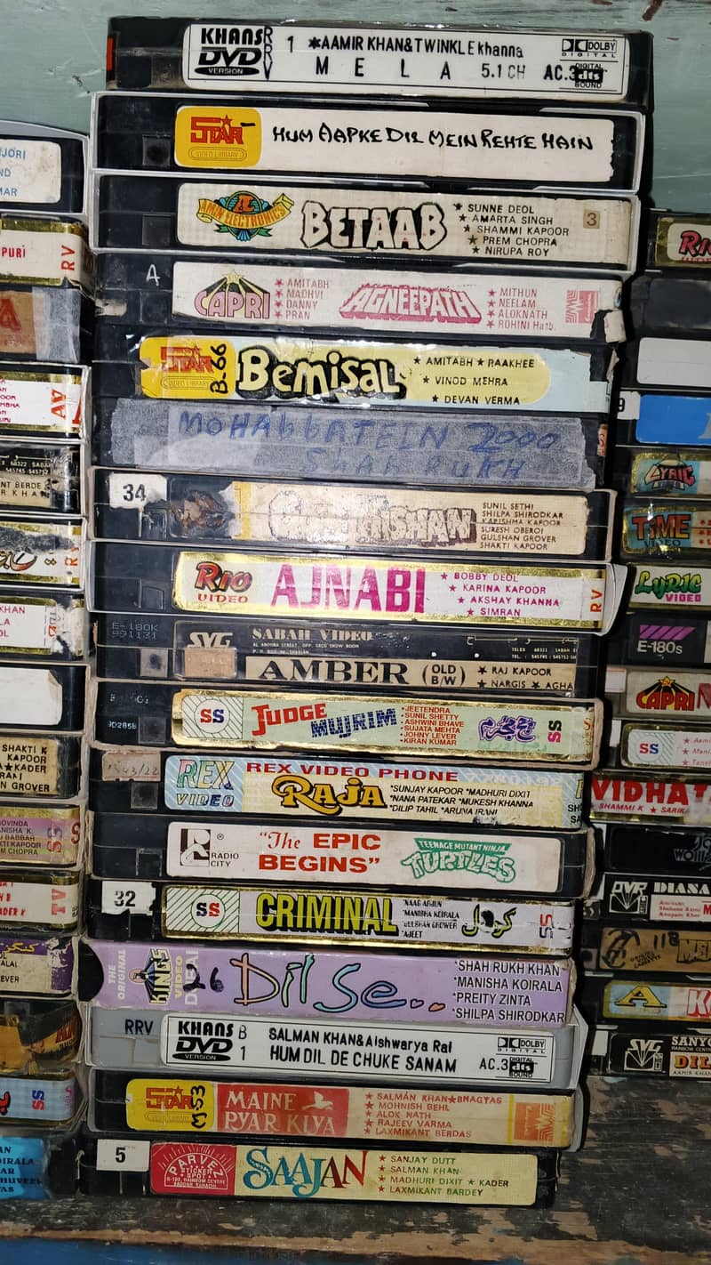 VHS tapes 3