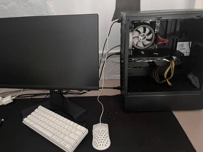 i7-4th gen with rx 590 full ok gaming PC