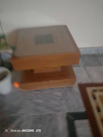 Coffee table with 2 side tables for sale