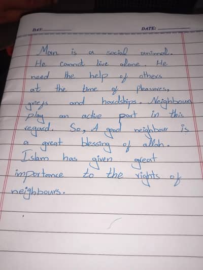 assignment write