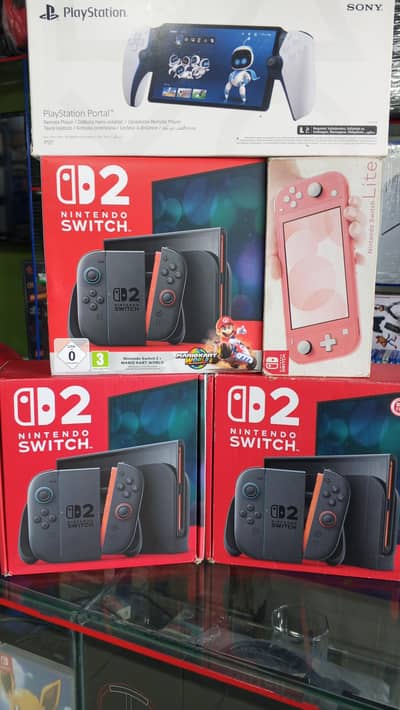 Nintendo switch 2 and PS5 potel