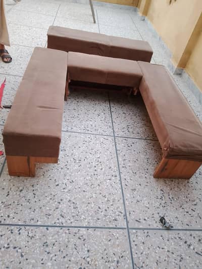 Suzuki Bolan Original Seats Complete Set  Rs. 18,000