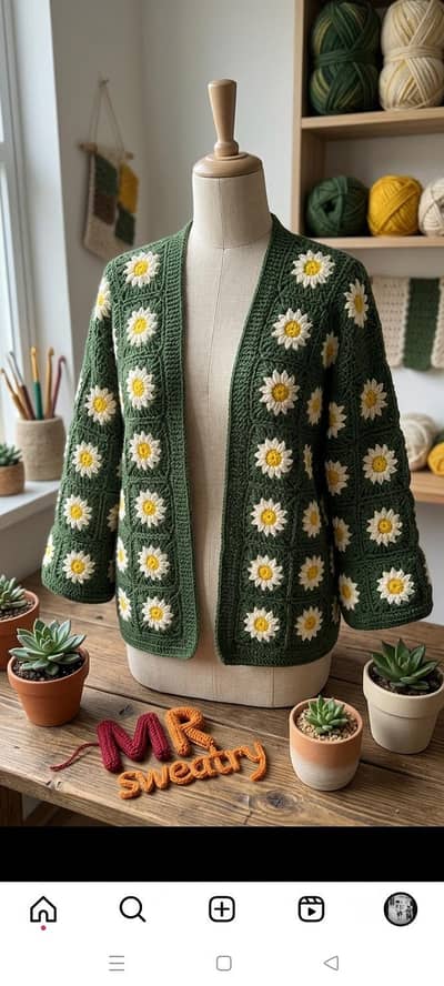 customize & ​Stitch & Wool | Handmade Sweaters & Ponchos