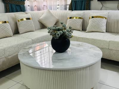 7 seater L shaped sofa