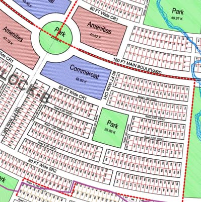 1 Kanal Plot in B Block, Margalla Orchards Islamabad