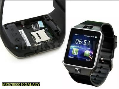 DZ09 Bluetooth Smart Watch with Camera & SIM Card