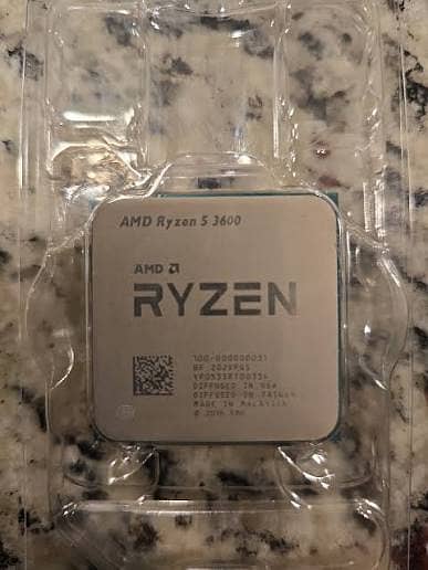 AMD Ryzen 5 3600 Processor – 6 Cores 12 Threads – Great Condition
