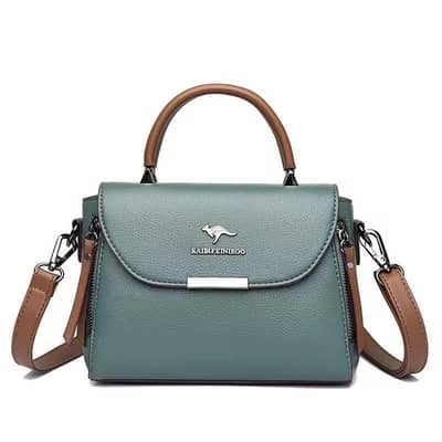 imported hand bag leather