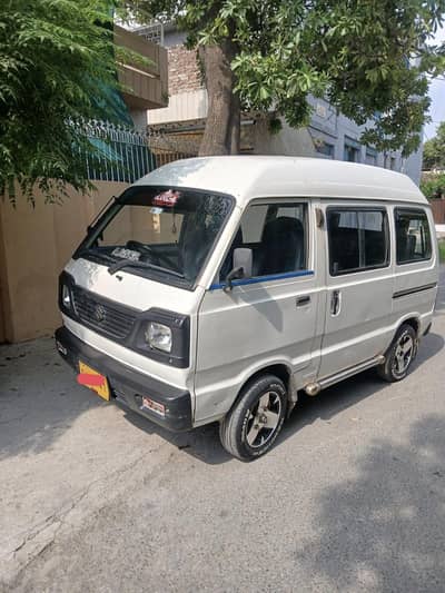Suzuki Bolan 2015 white color