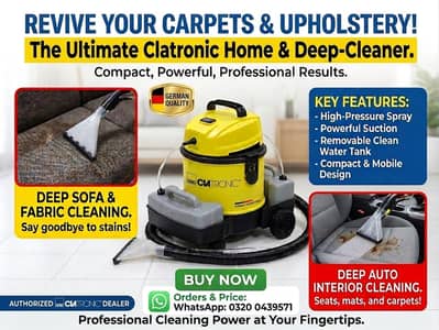 Vacuum cleaner 3 in 1  wet dry and spray