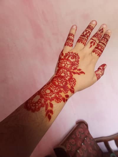 bridel mehndi available