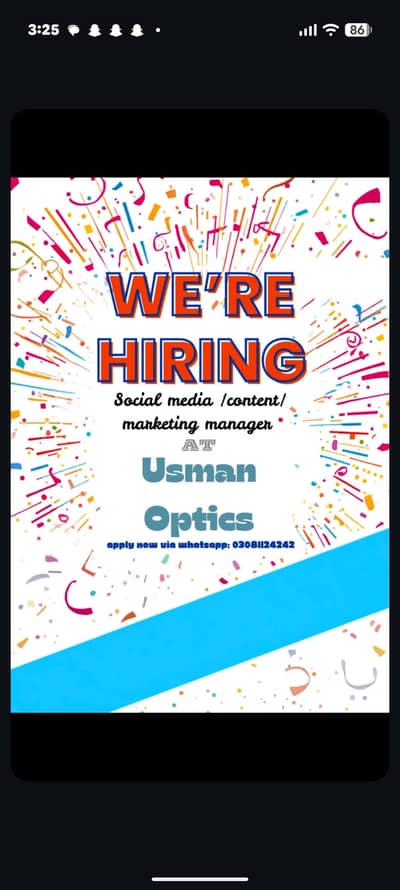 Social media/ content manager