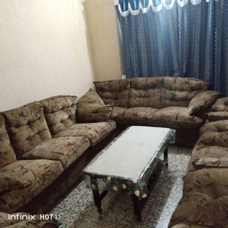 5 seaters sofa set . 5