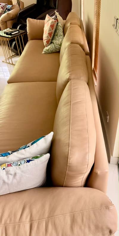 Very Slightly Used Like New L Shaped Sofa For Sale