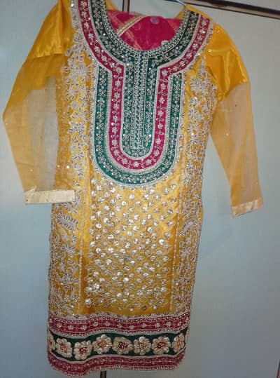 mehndi dress