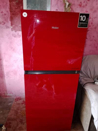 HAIER GLASS DOOR refrigerator