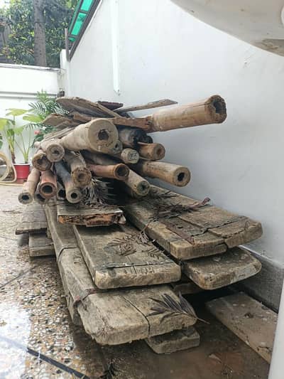 Shuttering Bamboos, Planks etc.