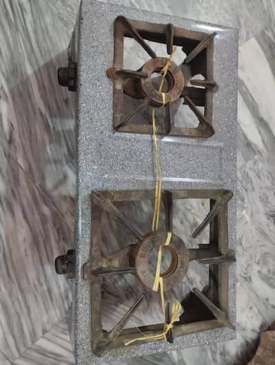 2 Burner Stove/Chulha in good condition