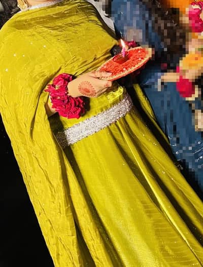 lehnga choli and dupatta