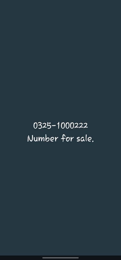 Golden Number for sale
