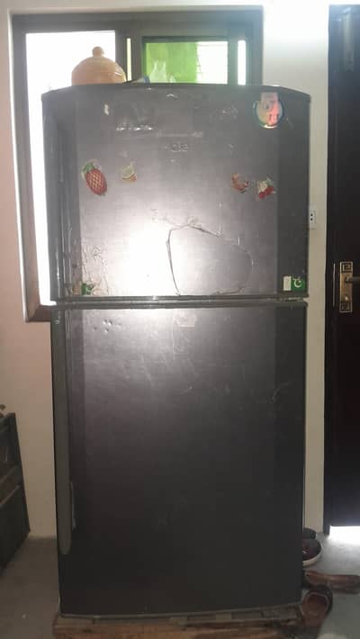 Haier Double Door Refrigerator-Mehtab Park gas leakage and rubber isue