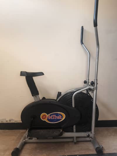 OrbiTrek Dual-Action Elliptical Trainer & Exercise Bike