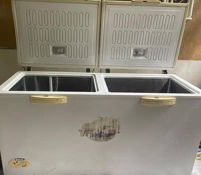 Triplet fridge and freezer