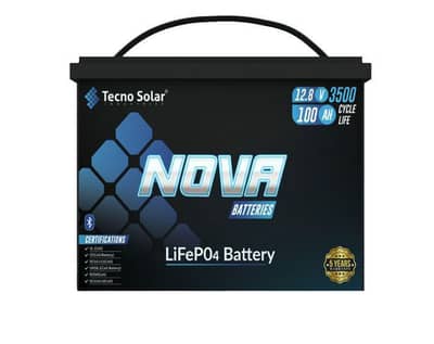 NOVA Lithium Battery 12 Volts 100 Amp
