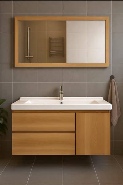 PVC bathroom vanity