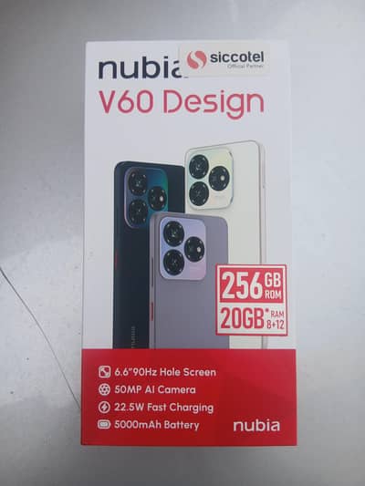 Zte nubia V60 Design