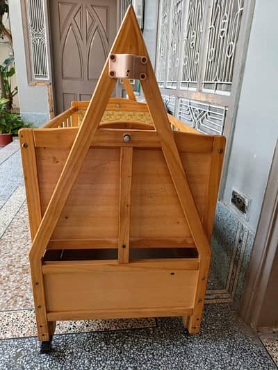 Baby cot wooden brand new
